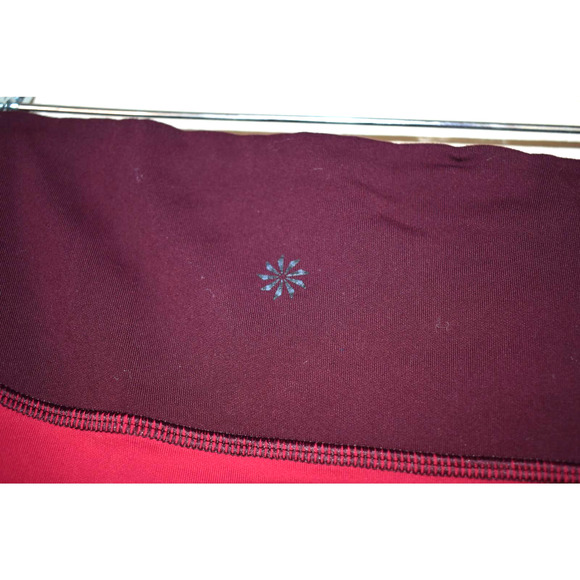 Athleta All in Structure Pink/Red 7/8 Legging Size XS - Picture 7 of 7